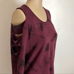 Rock & Republic Wine Sweater